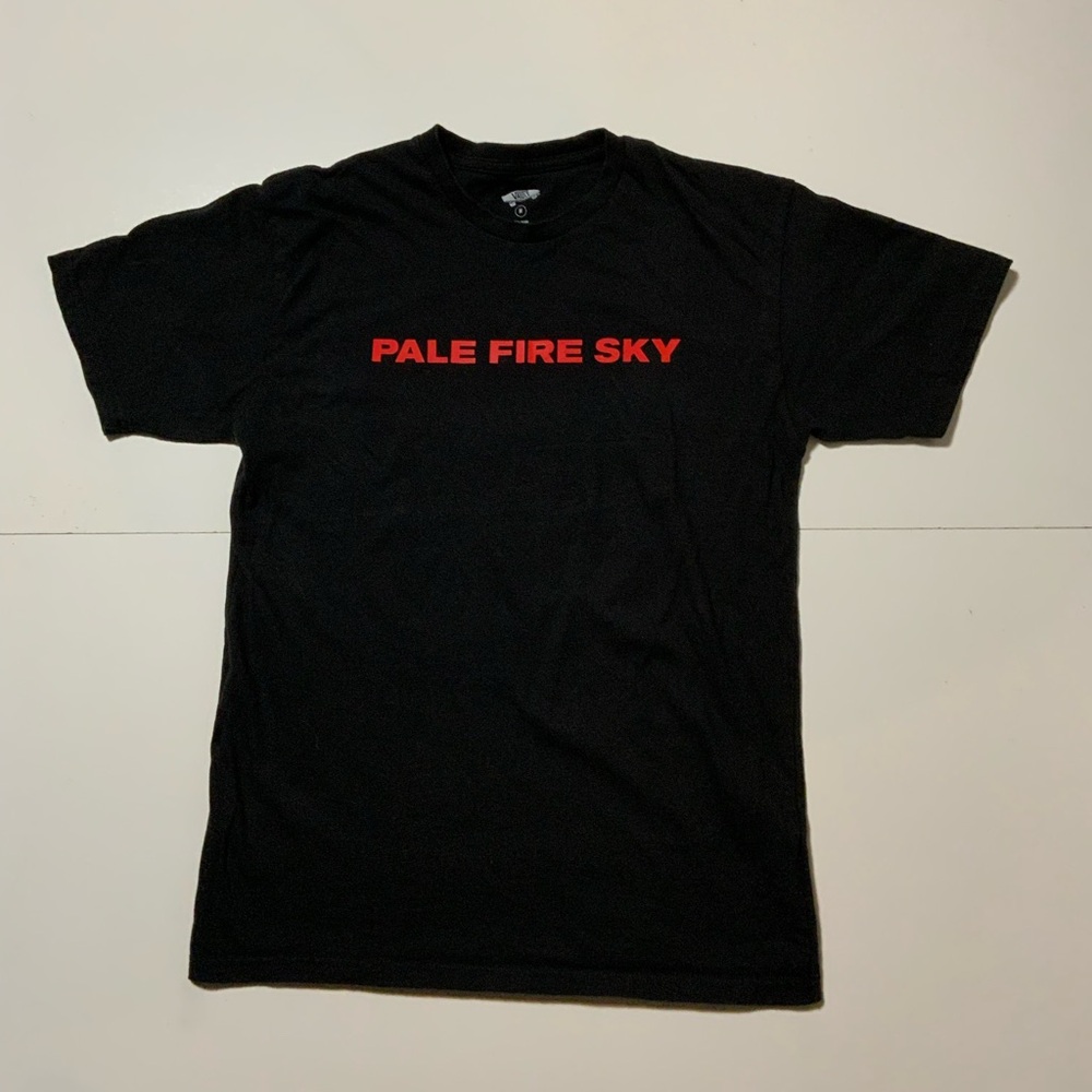 Vans Vault Julian Klincewicz Pale Fire Sky Black Graphic Crewneck T-Shirt